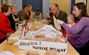 The Billington's Gingerbread tasting event held at the Festival Drayton Centre