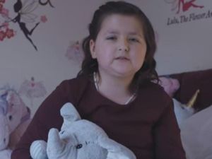 Supporting image for story: WATCH: Brave Walsall 10-year-old Isabella Lyttle films hard-hitting cancer video