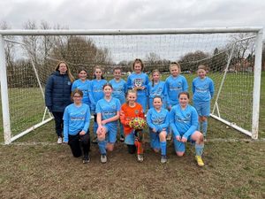 Supporting image for story: Shrewsbury's little Lionesses raise £21,000 for dad with cancer diagnosis 
