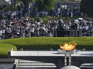 Supporting image for story: Hiroshima survivors mark 80 years since atomic bomb devastated city