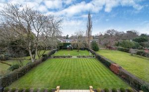 A mini football pitch is in the back garden. Picture: Rightmove