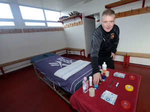 Supporting image for story: The man with healing hands: What it's like to be a non-league football physiotherapist 
