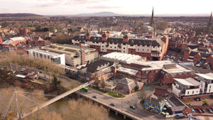 The council is planning a major redevelopment of the Riverside in Shrewsbury town centre