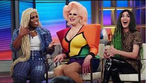 Monet X Change, Nina West and Adore Delano on The View. Picture from: @ninawest/Instagram