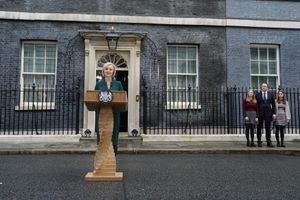 Liz Truss formally announced her resignation as Prime Minister in a speech on October 25 [Stefan Rousseau/PA Wire]

