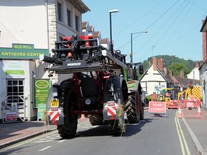 Supporting image for story: Burst water pipe causes Bridgnorth mayhem