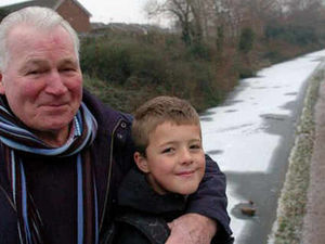 Supporting image for story: Pensioner rescues boy from icy canal