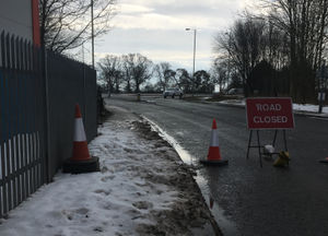 Signs have already gone up on Maesbury Road