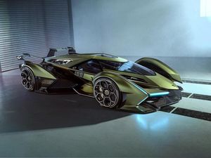 Supporting image for story: Lamborghini reveals single-seater Vision Gran Turismo concept for the virtual world