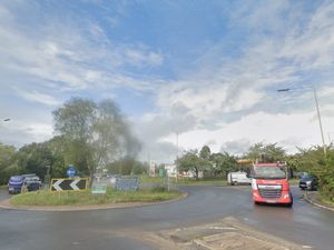Supporting image for story: Lane closed following crash between car and lorry near Market Drayton