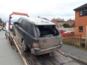 Supporting image for story: CCTV and dash cam plea after suspected arson attack on Range Rover near Oswestry