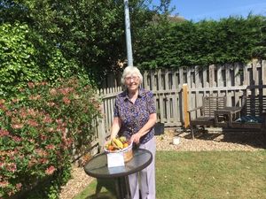 Supporting image for story: Organiser for the elderly in Newport delivers fresh fruit to their doors