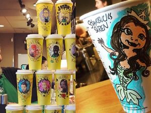 Supporting image for story: Meet Jason Tocewicz: The artistic barista adding fun to his customers' coffee