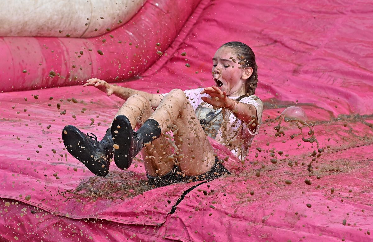 Watch: 24 amazing photos of the Pretty Muddy 5K at Sandwell Valley