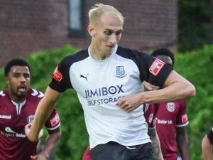 Supporting image for story: AFC Telford United loan Bamber Bridge goalscorer Ewan Bange from Blackpool