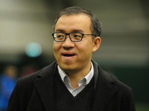 Supporting image for story: Wolves chairman Jeff Shi leading the transfer team