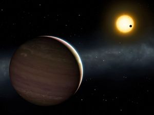 Supporting image for story: Astronomers observe two giant planets in a ‘gravitational dance’