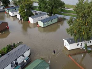Supporting image for story: Residents at holiday park told to evacuate after flooding