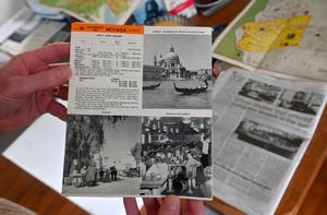 John was given a guidebook detailing the places he went