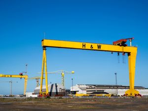 Supporting image for story: Deal struck to save Titanic shipbuilder Harland and Wolff