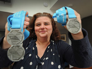 Supporting image for story: Swimming doctor does the triple to raise £1,000 for good causes