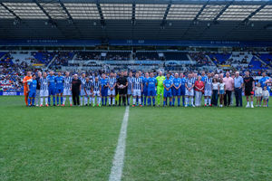Albion and Blues Foundation raised money with the legends clash at St Andrew's