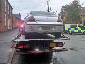 Supporting image for story: Untaxed car gets towed away from village