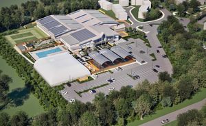 The proposed visual of the new-look David Lloyd Clubs site in Shrewsbury. Picture: Hadfield Cawkwell Davidson