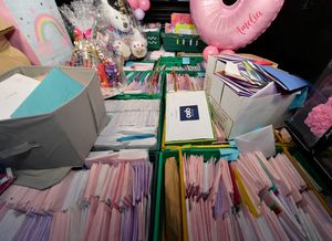 Hundreds of bikers set off from Lockside Steakhouse, Stourbridge to deliver cards and gifts for Amelia who is in palliative care.