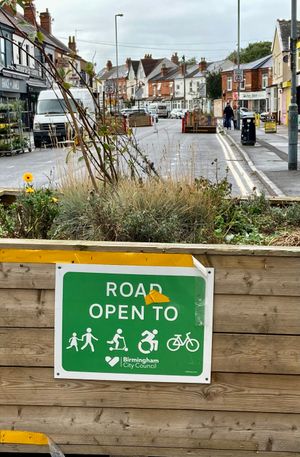 York Road LTN in Kings Heath. For a licensing story. Source: Tom Cramp. Approved use for all LDRS partners