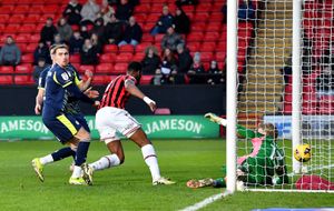 Jamille Matt scored his first league goal since March 13 in Walsall's Boxing Day win over Crewe.