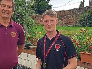 Supporting image for story: Medal joy for Roberts at Olympian Society singles