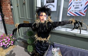 Even Edward Scissorhands made an appearance