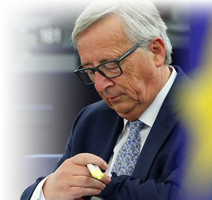 Jean-Claude Juncker says most people favour the move
