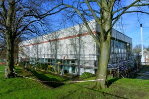 The Quarry swimming baths in Shrewsbury