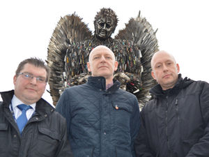 Supporting image for story: Knife angel could go to Midlands