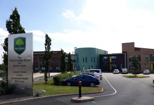 The Telford Langley School, Dawley. The academy school shares a building with Shropshire Community Health NHS Trust's Child and Adolescent Mental Health Service.