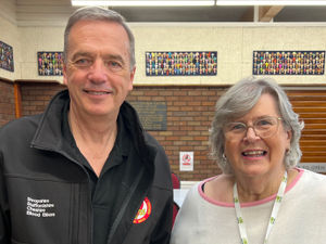 Supporting image for story: WI welcomes blood biker to hear about their valuable work