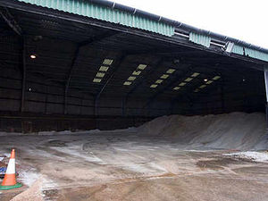 Supporting image for story: Grit running low in Staffs