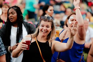 Crowds at Let's Rock Shrewsbury 2019