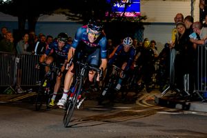 The men's race