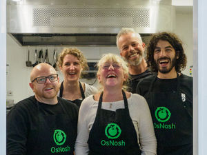 Supporting image for story: Community cafe's work praised by MP after visit