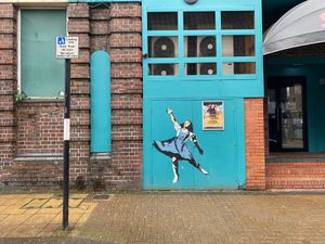 Supporting image for story: Mystery artwork in Birmingham’s Gay Village not Banksy, their spokesman confirms