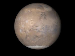 Supporting image for story: Mysterious lava-like flows on Mars may be mud eruptions, scientists say