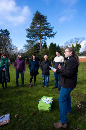 RSPB Nature Prescriptions training sessions will take place both inside and outside. Photo: Les Latchman Photography