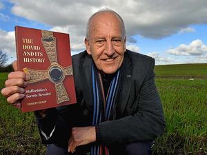Supporting image for story: Villager's book traces treasures of Staffordshire Hoard