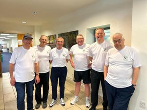 Supporting image for story: Walking cricketers make a big hit in first competition in Dudley