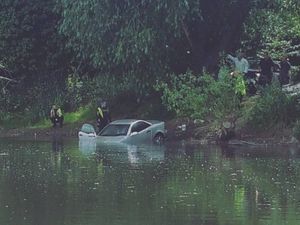 Supporting image for story: Stolen Mercedes fished from River Severn in Shrewsbury