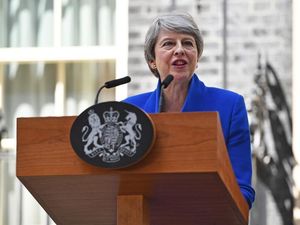 Supporting image for story: Theresa May uses farewell address to urge Boris Johnson to secure Brexit deal