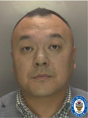 Wang was found to be in possession of £4,500 in cash, baby oil, condoms, and a flyer advertising sex work when he was stopped by police